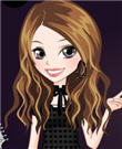 Dress up the cute doll version of Miley Cyrus!
