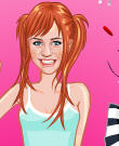 Miley Cyrus, Hanna Montana Dress up Game.